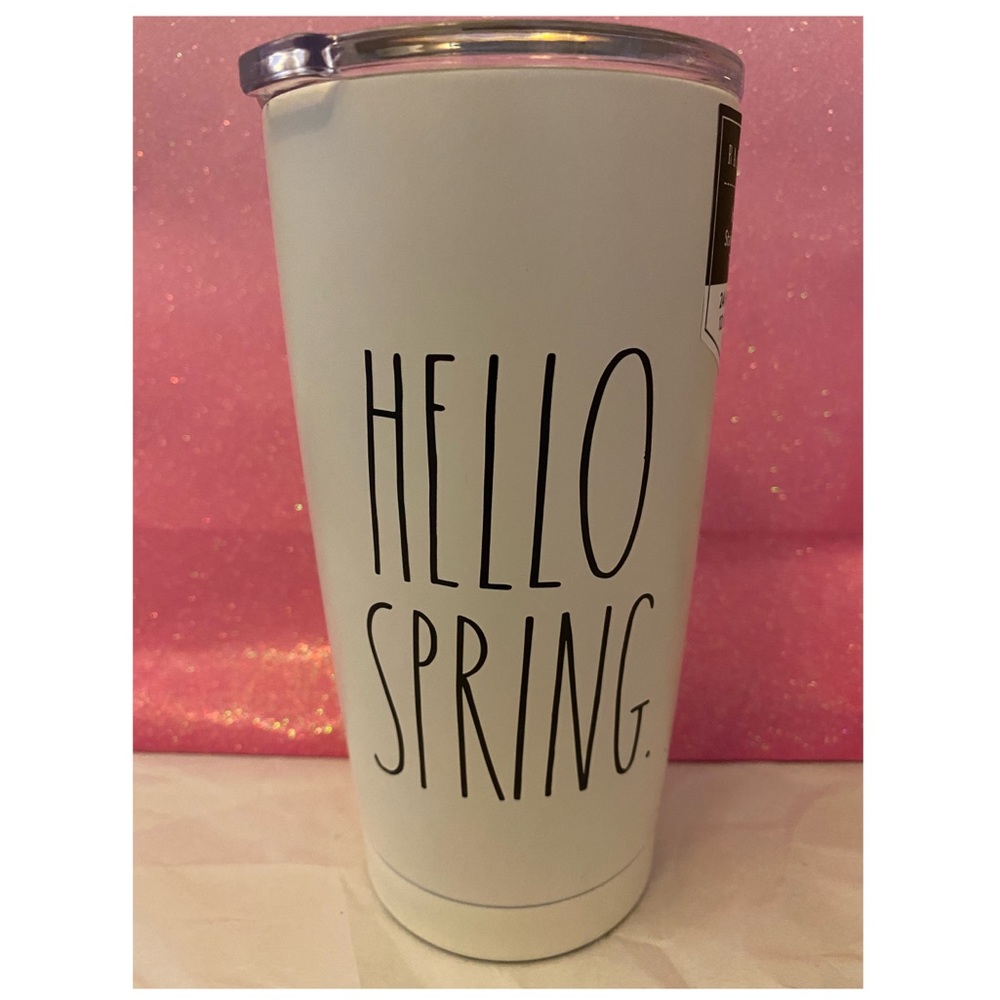 Rae Dunn HELLO SPRING tumbler